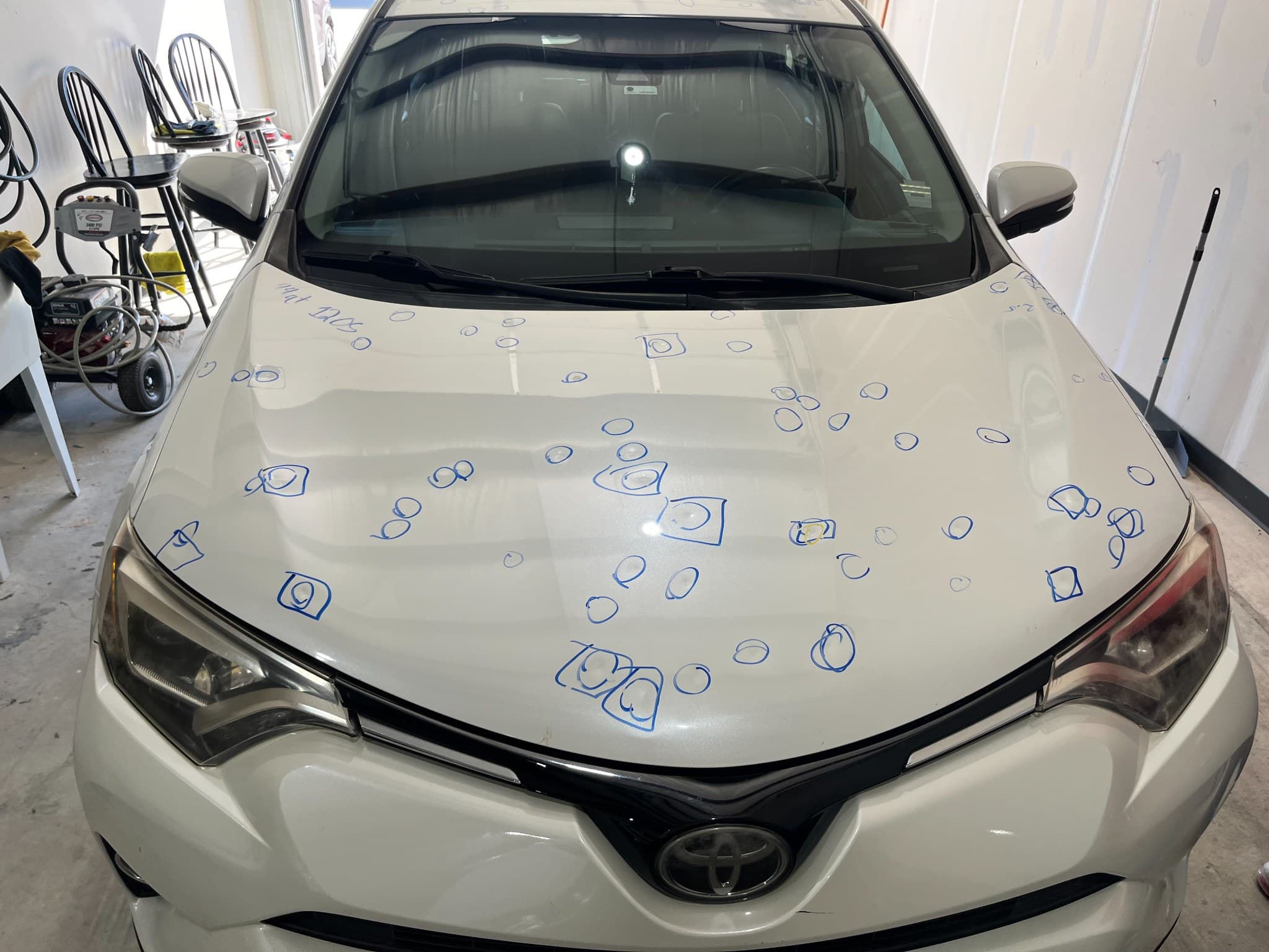 Before — Toyota Hail Repair
